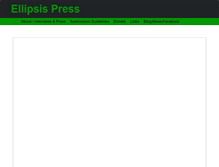 Tablet Screenshot of ellipsispress.com
